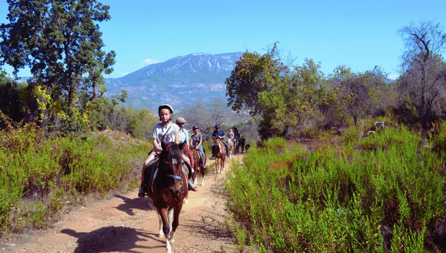 Horse riding in Syedra photo 8